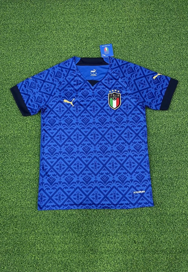 2021 Italy Ultraweave blue shirt   soccer jersey football shirt