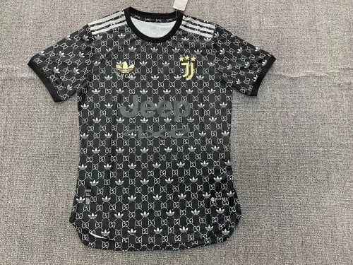 player Style  22-23 Juventus Adidas Gc concept black Soccer Jersey football shirt