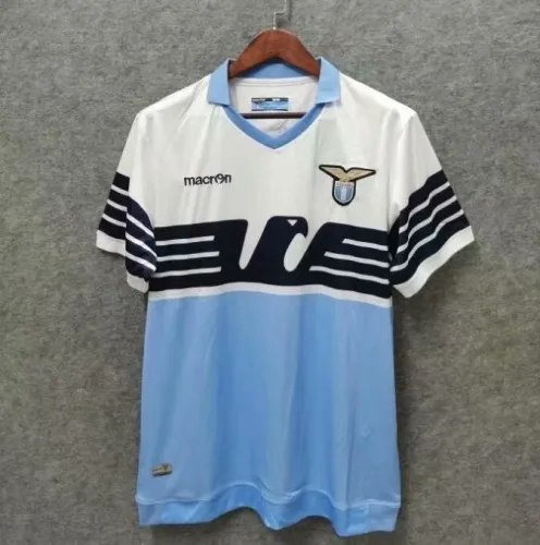 Adult Thai version Lazio white retro soccer jersey football shirt