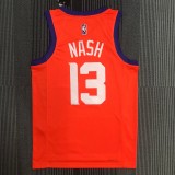 22 Phoenix Suns Air Jordan NASH 13 orange basketball jersey