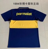 Retro 1994 Boca home blue soccer jersey football shirt