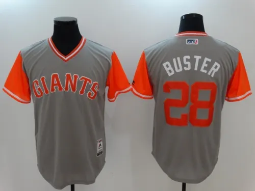 Men's San Francisco Giants BUSTER 28 MLB Jersey