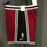 22 Miami Heat red basketball shorts