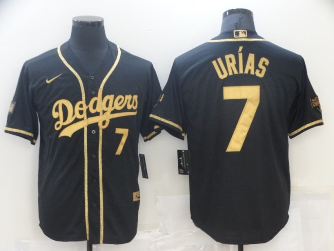 2022 Men's Los Angeles Dodgers 7 black MLB Jersey