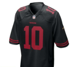 21/22 New Men 49ers san francisco 10 Black NFL jersey