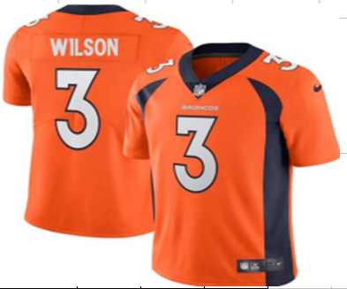 22 Men‘s Broncos Wilson 3 basketball jersey