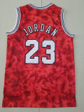 20/21 New Men Chicago Bulls Jordan 23 constellation red basketball jersey shirt