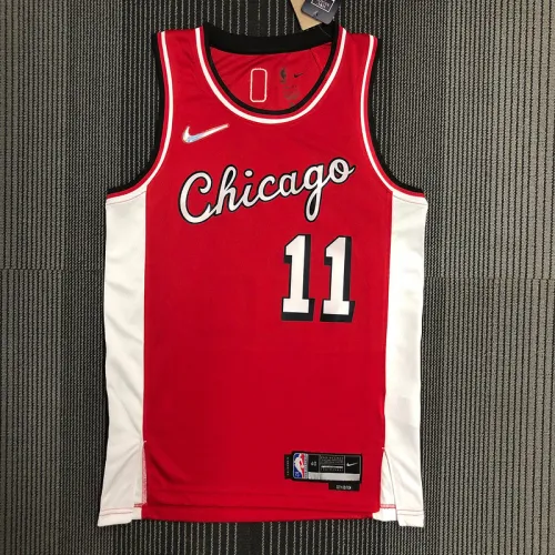22 season Chicago Bulls City version 11 Derozan basketball jersey
