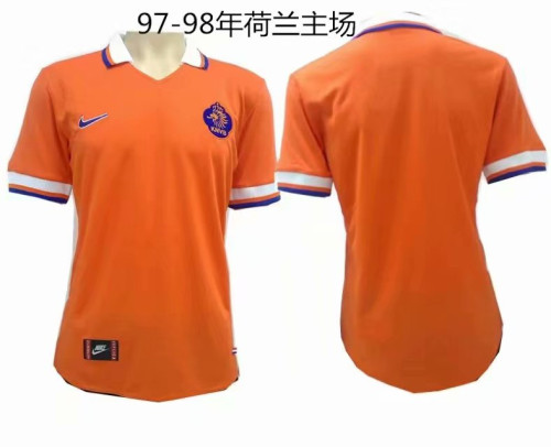 1997-1998 Adult Thai version Netherlands home retro soccer jersey football shirt