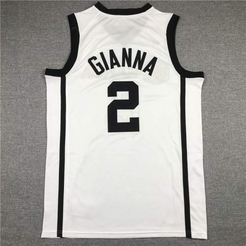 New Men Gaina gigi classic white basketball jersey 2