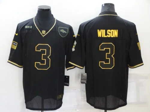 22 Men‘s Broncos Wilson 3 basketball jersey