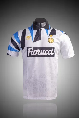 Retro 92-93 inter away soccer jersey