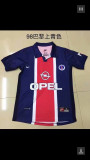 Retro Adult Thai version 1998 Paris blue red soccer jersey football shirt