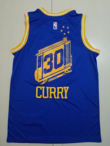 21/22 New Men Golden State Warriors Curry 30 blue basketball jersey