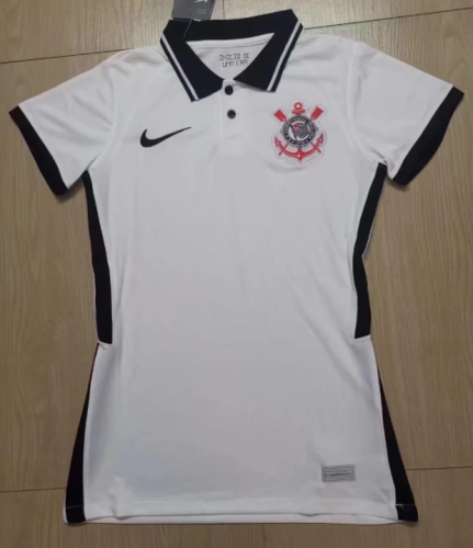 2022 player Style Corinthian white soccer jersey football shirt
