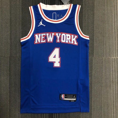 The 75th anniversary New York Knicks 4 Rose basketball jersey
