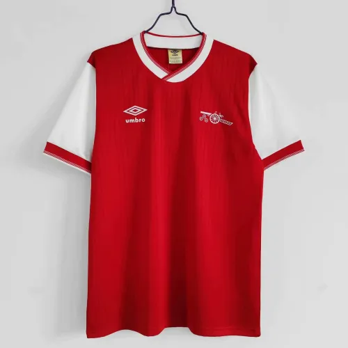 83-86 Adult Arsenal home red retro soccer jersey football shirt