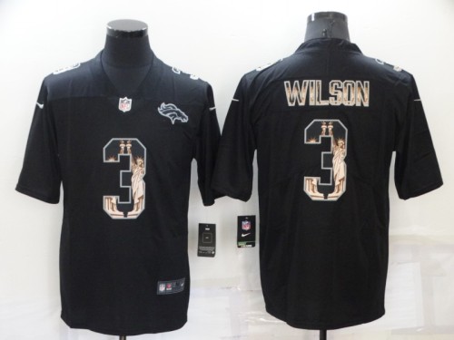 22 Men‘s Broncos Goddess Fashion Edition Wilson 3 basketball jersey