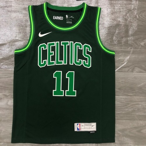 20/21 New Men Celtics Irving 11 black reward version basketball jersey