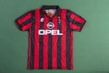 Retro 95-96 AC home soccer jersey football shirt