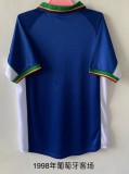 Retor 1998 Portugal blue soccer jersey