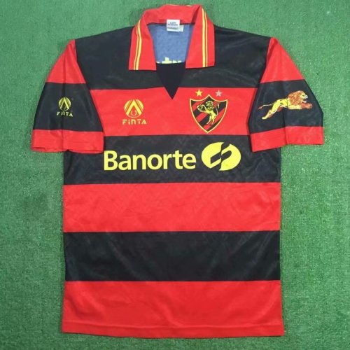 92-93 Adult Recife home red retro soccer jersey football shirt