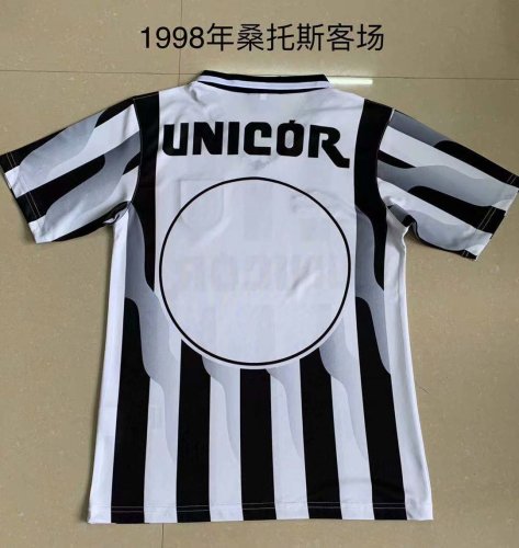 Retro 1998 Santos away soccer jersey football shirt