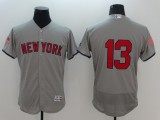 2022 Men's New York Yankees 13 gray MLB Jersey