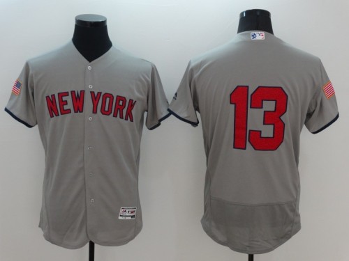 2022 Men's New York Yankees 13 gray MLB Jersey
