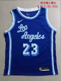 20/21 New Men Los Angeles Lakers James 23 blue basketball jersey L021#