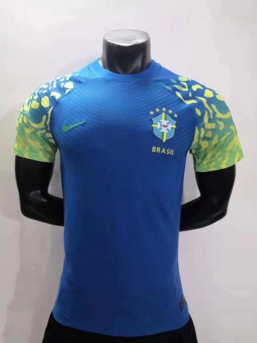 player Style 22-23 Brazil away soccer jersey football shirt