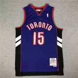 20/21 Men Raptor Carter 15 purple printing version basketball jersey