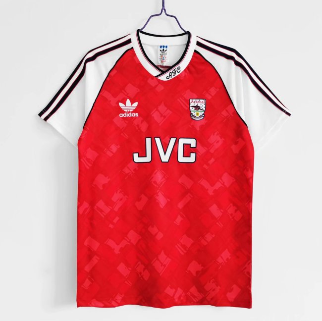 Retro 90-92 Arsenal home soccer jersey football shirt