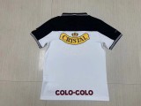 Retro 99 Colo-Colo home white soccer jersey football shirt