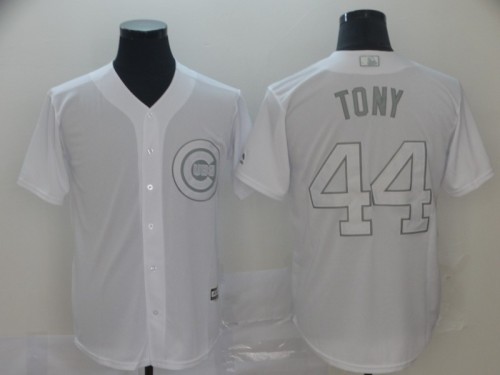22 Men's Chicago Cubs Tony white 44 MLB Jersey