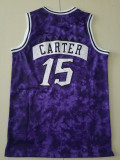 20/21 New Men Toronto Raptors Carter 15 purple constellation  basketball jersey shirt