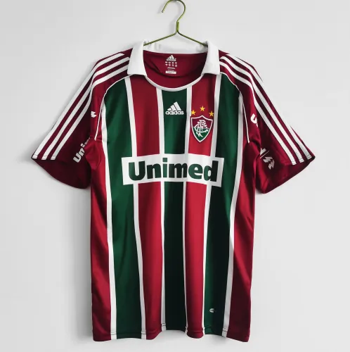 Retro 08-09 Fluminense home soccer jersey football shirt