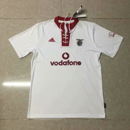 Retro 04-05 Benfica white soccer jersey football shirt