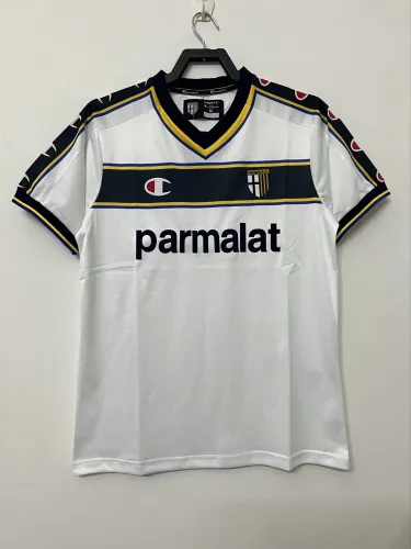 Retro 03 Parma away soccer jersey