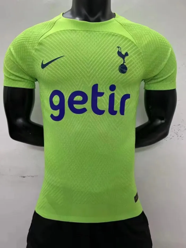 23/24  Top  Player version Tottenham Hotspur green   soccer jersey football shirt