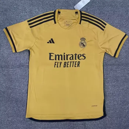 23/24 Fan version Adult real madrid YELLOW