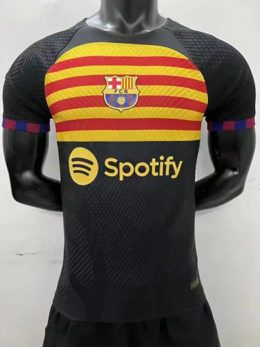 23/24    player version  Barcelona away  soccer jersey football shirt