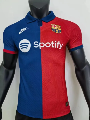 23/24 Top   player version  Barcelona  soccer jersey football shirt
