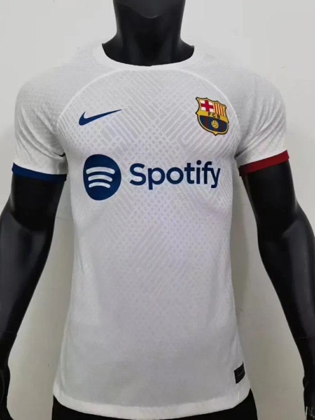23/24  top  player version  Barcelona away  soccer jersey football shirt