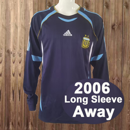2006 Argentina Long sleeved Away