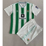 23/24 Real Betis Home Kids Jersey