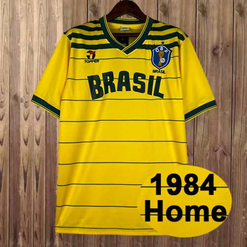 84/85 Brazil Home Jersey