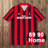 89/90 AC Milan Home Jersey