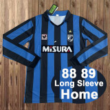 Retro 88/89 Internazionale Home Long Sleeve