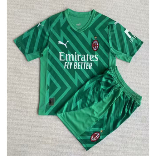 23/24 AC Milan Goalkeeper Kids Kit